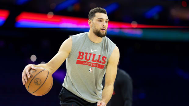 Chicago Bulls guard Zach LaVine has been a popular name in Lakers trade rumors.
